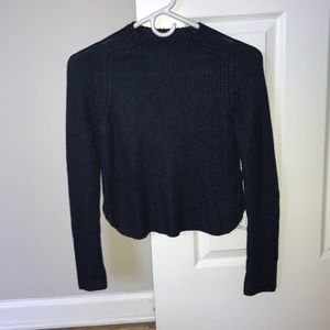 American apparel Mock neck sweater